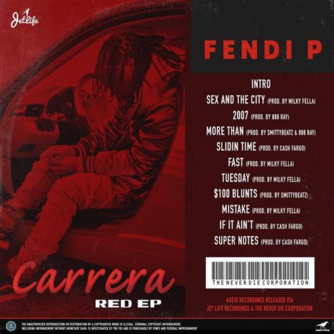 fendi p carrera red zip|Album Review: Carrera Red .